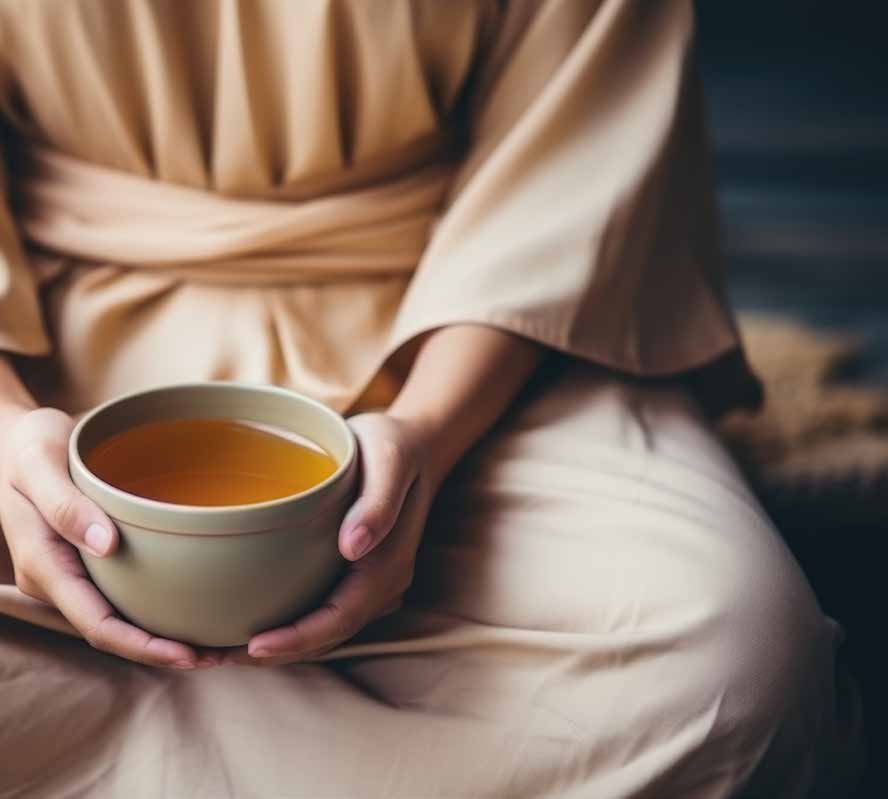 Ein Tee, der zur Stille führt.